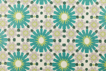 Textured fabric with pattern