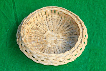 Fototapeta premium Wicker straw Knitting goods