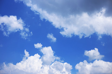 blue sky background with clouds