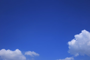 blue sky background with clouds