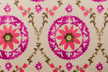 Textured fabric with pattern