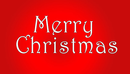Merry Christmas Written in beautiful design