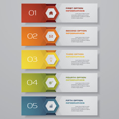 Design clean number banners template/graphic or website layout. Vector.	