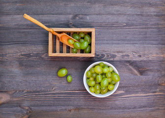 Composition of grapes,