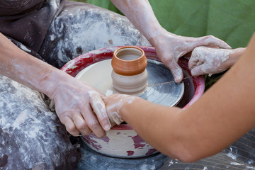 Master class of pottery