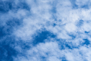 Obraz premium Blue Sky and Clouds Background