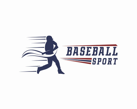 Baseball logo vector design concept, Sport logo design illustration