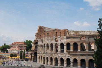 Fototapeta premium View of Colosseum - Rome, Italy.
