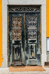 Front weathered door