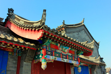 Obraz premium Chinese traditional style eaves
