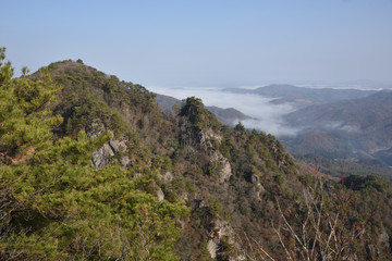 日本の岡山の天神山
