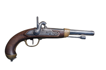 Antique gun pistol