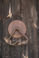 ancient door bell, kyrenia castle