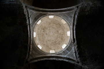 kyrenia castle old church ceiling