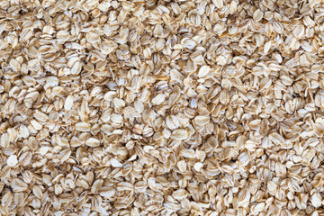 Oat-flakes as a background