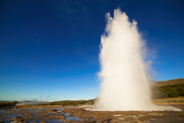Strokkur Geysir Eruption, Iceland