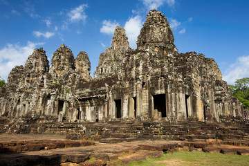 Fototapeta na wymiar Bayon Temple, Temples of Angkor, Cambodia