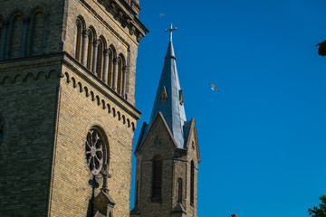 Liepaja, Latvia - July 17, 2017: St. Joseph Cathedral