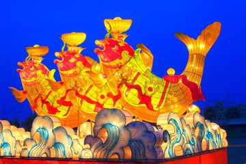 traditional Chinese style lanterns - Carp