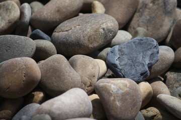 pebbles on the beach
