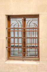 Street windows in Pecs 