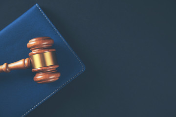 hammer on notepad
