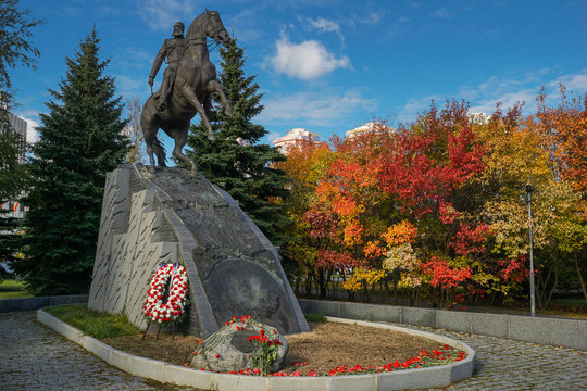 Moscow monument to General Skobelev