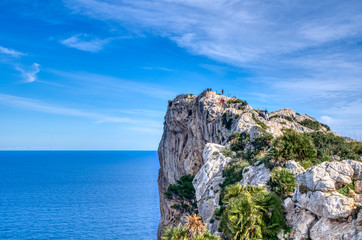 Aussichtspunkt am Cap de Formentor im Norden von Mallorca