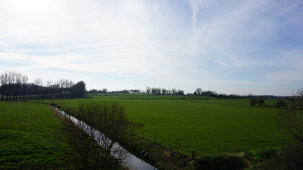 landscape with clouds