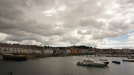 Fototapeta na wymiar panorama from a ferry