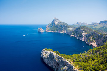 Fototapeta premium Mallorca, Spain. View of Cape Formentor (Cap de Formentor)