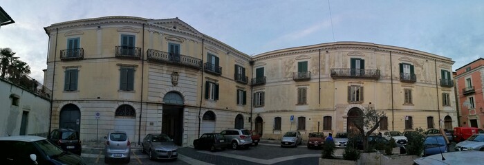 Isernia - Panoramica di Palazzo D'Avalos