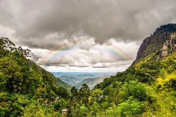 Landschaftsbilder von Sri Lanka