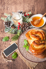 Traditional Christmas Pita Bread