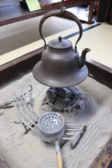 世界遺産・富士山の構成資産、御師住宅の風景