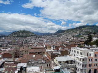Fototapeta na wymiar Centro histórico de Quito
