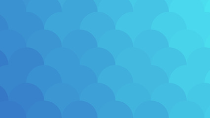 Abstract neon blue background. Bright geometric pattern. Mosaic. Abstract vector illustration, horizontal