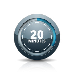 20 Minutes Time button illustration