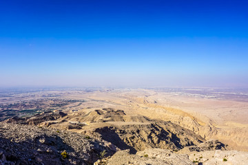 Fototapeta na wymiar Al Ain Jabal Hafeet Mountain
