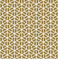 Seamless pattern based on Japanese ornament Kumiko