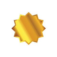 Premium Best Quality Guarantee Abstract Gold Label Tag