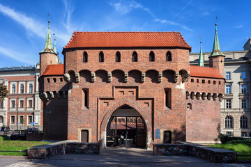 Fototapeta premium The Barbican in Krakow