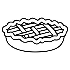 apple pie icon