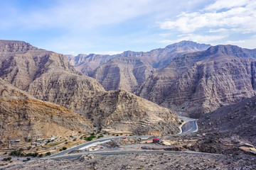 Jebel Jais Mountain Peaks Road