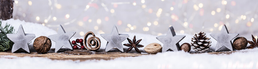 weihnachtskarte hintergrund natürlich bokeh zapfen