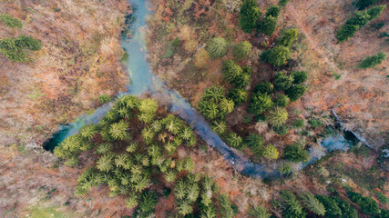 Močilnik (Mocilnik) and Retovje are two main springs of Ljubljanica River in Slovenia. The springs are positioned south of the town of Vrhnika.