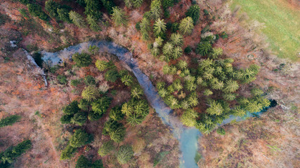 Močilnik (Mocilnik) and Retovje are two main springs of Ljubljanica River in Slovenia. The springs...