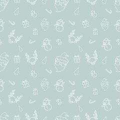 Christmas seamless-01