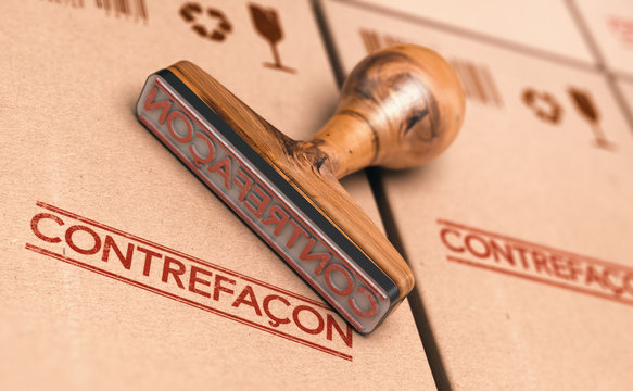 Contrefa&ccedil;on de produits