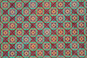 Abstract pattern tile background.	